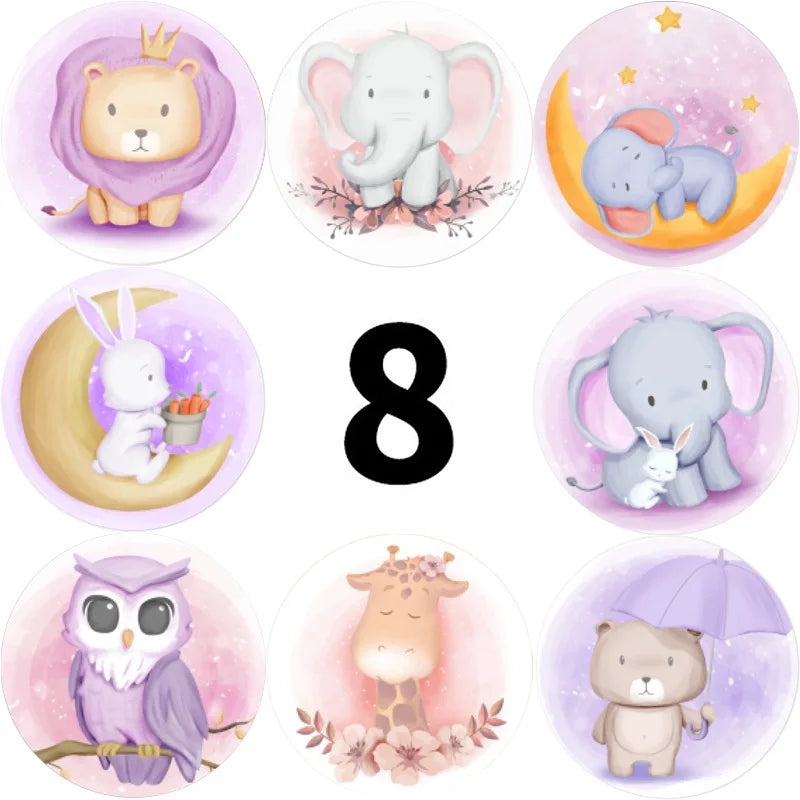 500PCS Reward Stickers for Kids Children Kindergarten School Encouragement Students Games Toy Animals Stationery Labels (ONLINE ORDER ONLY)