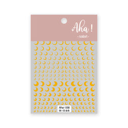 1pc Cute White Cloud Nail Stickers Ultra Thin Nail Art Stickers Self Adhesive Decals Star Moon/Flower/Clouds Kawaii Nail Decals (Online Order Only)
