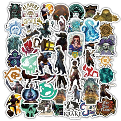 Sea of Thieves Stickers Pack for Laptop, Phone, Car, Scooter, Water Bottle, Suitcase, Stationery, Refrigerator (ONLINE ORDER ONLY)