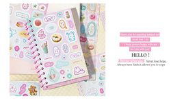 30sheets/piece Korean Ins Cute Collage Material Decorative Sticker Book Laptop Kpop Scrapbook Journal Kawaii Stickers Kids Gift (ONLINE ORDER ONLY)