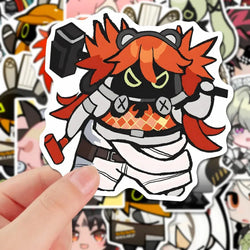 10/30/54pcs Anime Game Zenless Zone Zero Stickers Decals Skateboard Phone Laptop Motorcycle Waterproof Sticker Kids Classics Toy (ONLINE ORDER ONLY)
