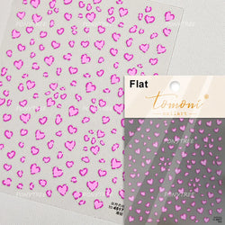 Lovely Heart Strawberry Cherry Bowknot Lace Lolita Crystal Rhinestone Line Rococo Chic Adhesive Nail Art Sticker Manicure Decals (ONLINE ORDER ONLY)