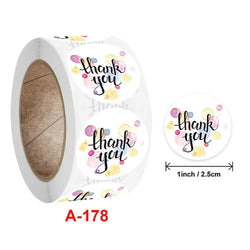 50-500pcs Cute Cartoon Cat Paw Thank You Stickers For Party Gift Decoration Packaging Label Reward Children Stationery Sticker (ONLINE ORDER ONLY)