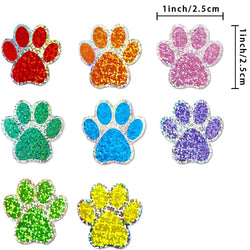 100-500pcs Cute Animal Paw Sticker DIY Colorful Holographic Lables Art Crafts Sticker Student Reward Stationery Stickers (ONLINE ORDER ONLY)