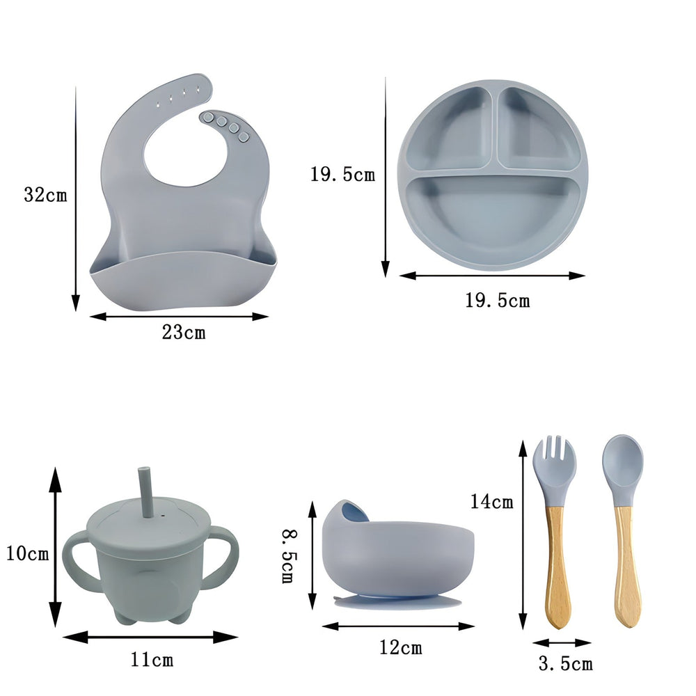 Children's Silicone Tableware Set (ONLINE ORDER ONLY)