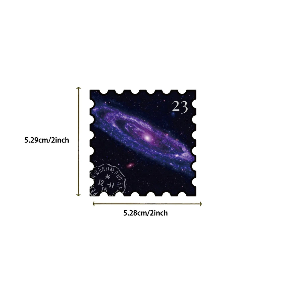 50PCS Cool Mysterious Universe Planet Stickers Graffiti Decals Waterproof Motorcycle Luggage Guitar Skateboard Kid Sticker Toy﻿ (ONLINE ORDER ONLY)