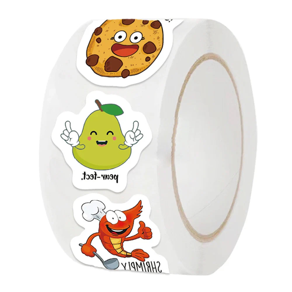 100-500pcs Cute Decal Student  Reward Stickers For Scrapbook Education Kids Gift Learning Motivational Toys Stationery stickers (ONLINE ORDER ONLY)