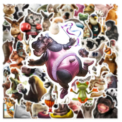 Animal Cartoon Stickers for Phone Laptop Luggage Skateboard Kids Gift (ONLINE ORDER ONLY)