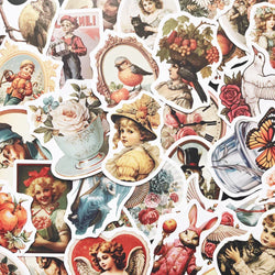 Vintage Art Graffiti Stickers for Guitar, Laptop, Phone, Motorcycle, Car, Suitcase, Kids Toys (10/50pcs) (Online Order Only)