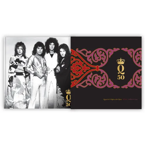 Queen & a Night at the Opera: 50 Years - Hardcover (ONLINE ORDER ONLY)