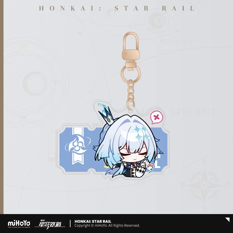Pom-Pom Exhibition Series Acrylic Keychain (ONLINE ORDER ONLY)