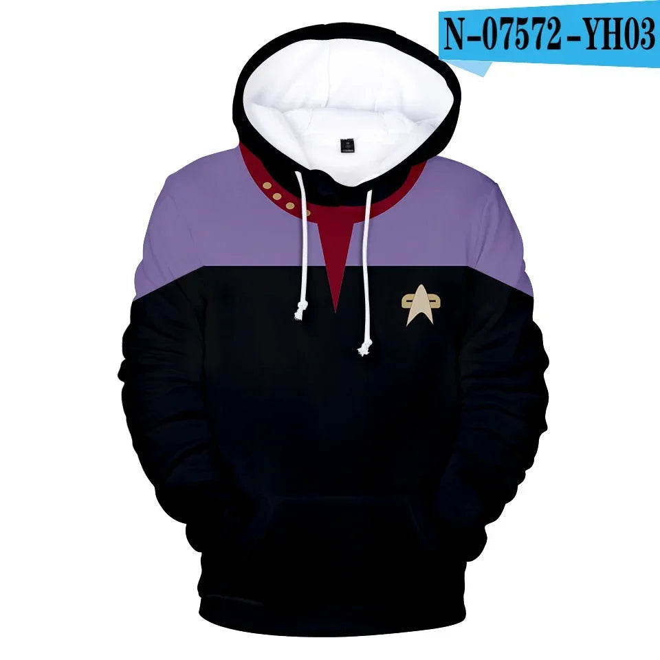 Star Trek The Next Generation Hoodie - 6 Variants (ONLINE ORDER ONLY)