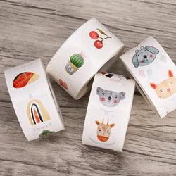 100-500pcs Teacher Reward Sticker Fun Motivation Animal Stickerfor School Teacher Student Stationery Stickers Kids (Online Order Only)