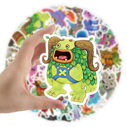 10/30/50PCS My Singing Monster Stickers Game Cute Cartoon Decals Toy DIY Notebook Laptop Phone Skateboard Car Kids Sticker Gift (ONLINE ORDER ONLY)