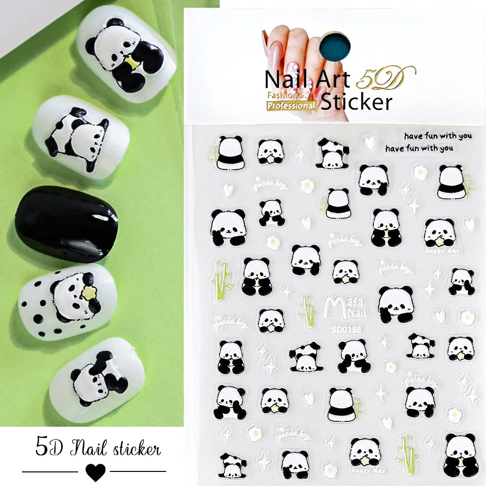 1Pc Summer Nail Art Sticker Lemon Nail Decal Nail Art Supplies Cute Fruit Strawberry Cherry Watermelon Avocado Lemon Nail Design (ONLINE ORDER ONLY)