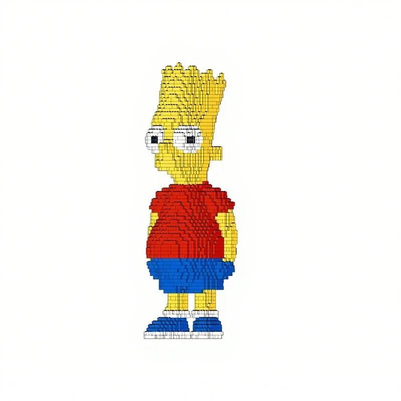 Simpsons Lego Set - Bart Simpson Sculpture (ONLINE ORDER ONLY)
