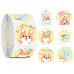 100-500pcs Kids Reward Stickers Puppy Dog Cat Encouragement Labels for Teachers Cute Animals Sticker Stationery Pegatinas (ONLINE ORDER ONLY)
