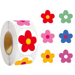 100-500pcs Flowers Reward Sticker for Kids Scrapbooking Decorative Stickers Gift Seals Stickers Teachers Classroom Supply (ONLINE ORDER ONLY)