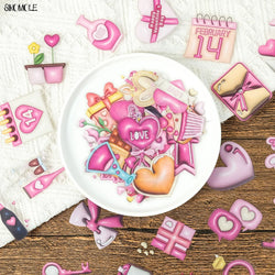 50PCS Valentine's Day Love Stickers for Laptops & Skateboards (ONLINE ORDER ONLY)