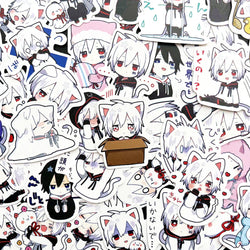 Mafumafu Anime Singer Sticker Pack (10/50PCS) for Bicycle, Scooter, Car, Helmet, Laptop, Computer Wholesale (Online Order Only)