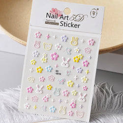 1Pc Summer Nail Art Sticker Lemon Nail Decal Nail Art Supplies Cute Fruit Strawberry Cherry Watermelon Avocado Lemon Nail Design (ONLINE ORDER ONLY)