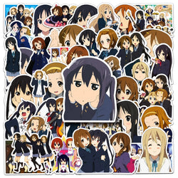 50Pcs MINISO Cute Cartoon Waterproof Vinyl Stickers for Skateboard Snowboard Home Decor (Online Order Only)