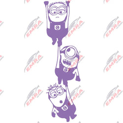 Anime Car Stickers External Accessories For Door Donnet Fashion Stickers Creative Sport PVC Vinyl Decals (ONLINE ORDER ONLY)