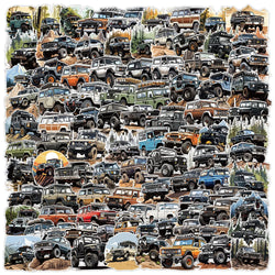 Cool Off-Road Vehicle Series Sticker Packs (ONLINE ORDER ONLY)