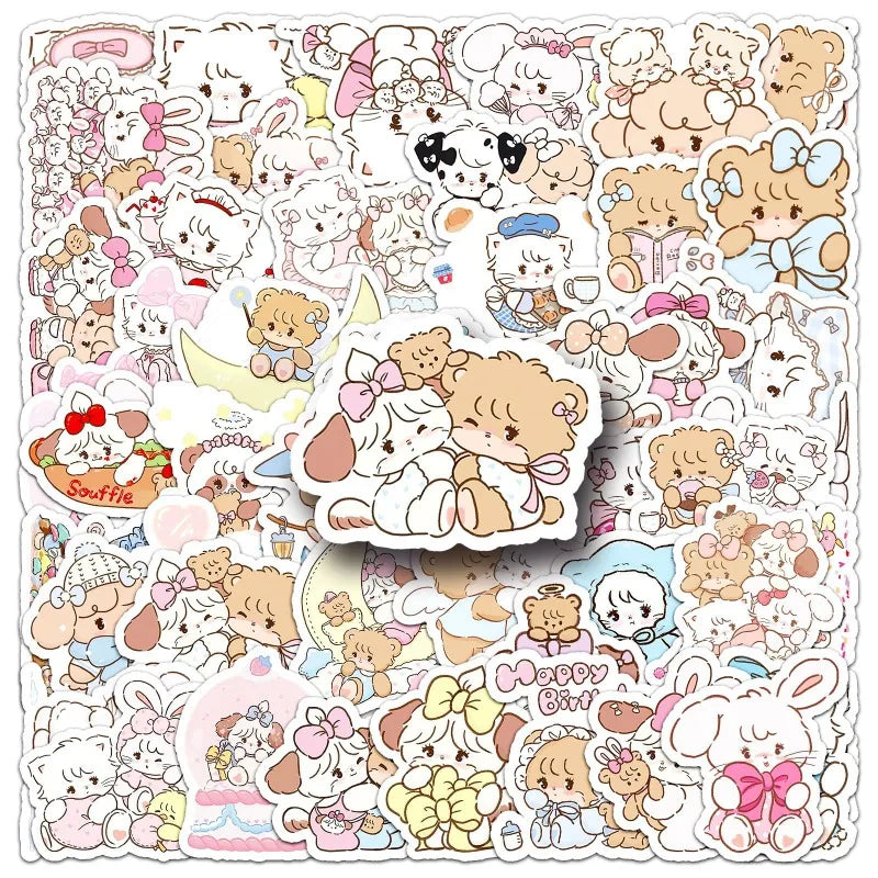56pcs Mikko Graffiti Stickers for Laptop, Phone, Scooter, Water Bottle, Stationery, Suitcase, Refrigerator (ONLINE ORDER ONLY)