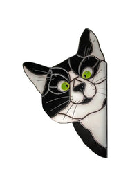 1PC Pet Cartoon Freeform Sticker Interior Window Side Decoration Shines Light And Reflects Reflection (Online Order Only)