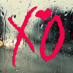 XO Stickers about XO Weekend Cuddle And Kiss Style, Personality Funny Car Stickers, Trunk Cover Car Stickers,For Cars, Trucks, (ONLINE ORDER ONLY)
