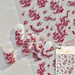 White Pink Baby Child Angel Wing Heart Bowknot Leaves Key Star Cupid's Arrow Archery Adhesive Nail Art Stickers Manicure Decals (ONLINE ORDER ONLY)