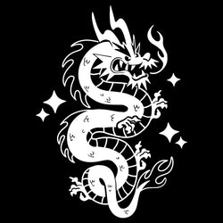 Divine Dragon for Car Sticker Decoration Window Notebook Motorcycle Outdoor Sticker External Accessories Waterproof Vinyl Decals (ONLINE ORDER ONLY)