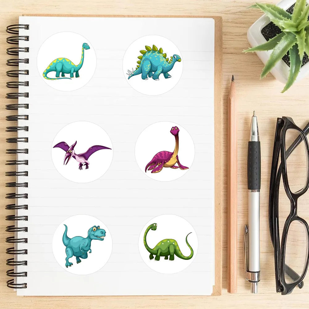 100-300pcs Dinosaur Animals Cartoon Stickers for kids school teacher Classroom Use Kids Toy Sticker Reward Encouragement Sticker (ONLINE ORDER ONLY)