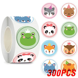 100-500pcs Cartoon Animation Children's Toy Sticker School Classroom Training Motivational Stickers Stationery Labels (ONLINE ORDER ONLY)