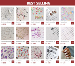 Red Lantern Tradition Design Soft Reliefs Nail Art Stickers Lion 3D Ancient Chinese Knot 5D Self Adhesive Nail Decals Wholesale (ONLINE ORDER ONLY)