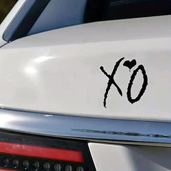 XO Stickers about XO Weekend Cuddle And Kiss Style, Personality Funny Car Stickers, Trunk Cover Car Stickers,For Cars, Trucks, (ONLINE ORDER ONLY)