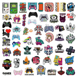 10/30/50pcs Cool Vintage Video Game Stickers Decal Skateboard Laptop Phone Bike Car Funny Waterproof Sticker Kids Classic Toys (ONLINE ORDER ONLY)
