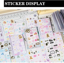 30sheets/piece Korean Ins Cute Collage Material Decorative Sticker Book Laptop Kpop Scrapbook Journal Kawaii Stickers Kids Gift (ONLINE ORDER ONLY)