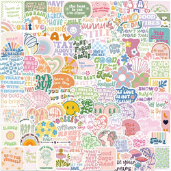 Girls Inspirational Quote Stickers for Notebook, Water Bottle, Laptop, Phone, Skateboard - 10/50/100pcs (ONLINE ORDER ONLY)
