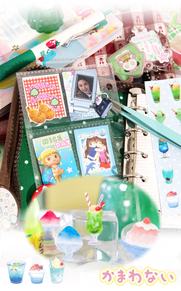 50Pcs Y2K Cute Cut Film Sticker Book for Phone Camera Luggage Journal  DIY Collage Sticker Kawaii Decoration Sticker Gift (ONLINE ORDER ONLY)