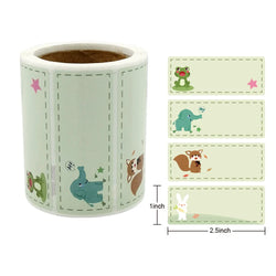 250pcs/roll Name Tag Sticker Personalized Labels Customize Stickers Waterproof Children School Stationery Water Pencil Sticker (Online Order Only)