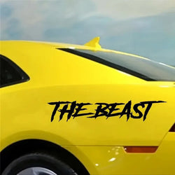 THE BEAST Stickers, For Car,Automobile,Motorbike,Trucks,Windows,Bumper,Waterproof Vinyl Decal (ONLINE ORDER ONLY)