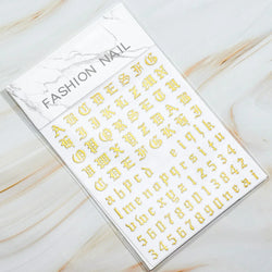 1Pc Laser Silver Gold Lines Stripe Nail Sticker Metal Strip Luxury Nails Slider Self Adhesive Slider Papers Transfer Stickers *& (Online Order Only)