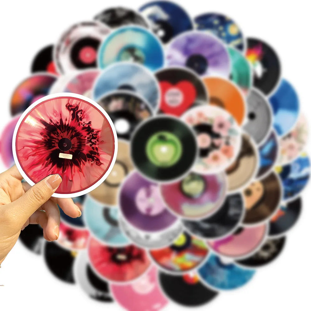 Classic Vinyl Record Sticker Packs (ONLINE ORDER ONLY)
