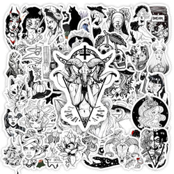 Gothic Stickers Demon Occult Psychic Cool DIY  Decal Decorative Graffiti Stickers for Phone Laptop Notebook Waterproof Stickers (ONLINE ORDER ONLY)