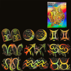 100pcs Cute Holographic Laser Butterfly Cartoon Stickers Animal Decals Laptop Notebook Phone Diary Decoration Sticker Kids Toys (ONLINE ORDER ONLY)