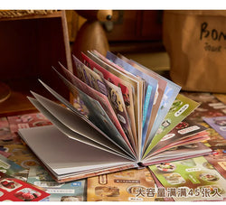 20 Pages Dream Language Series Cut Film Sticker Book Y2K Sticker Journal Handbook Scrapbooking Kawaii Decoration Sticker Gift (ONLINE ORDER ONLY)