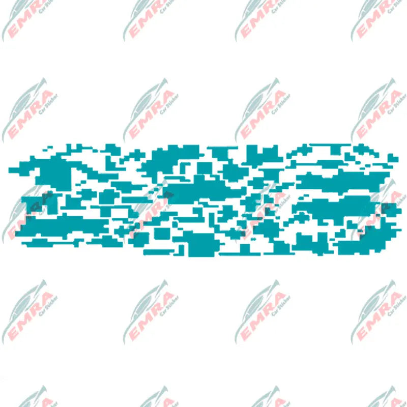 Camouflage Stickers For Car Stickers Decorative Side Full Body Vehicle Automobile Modification External Accessories Vinyl Decals (ONLINE ORDER ONLY)