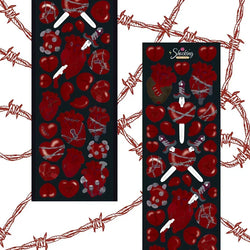 Korean Ins Dark Skull Love Key Chain Sticker Scrapbooking Photo Frame Handmade Stationery Decorative Kawaii Stickers Art Supply (ONLINE ORDER ONLY)